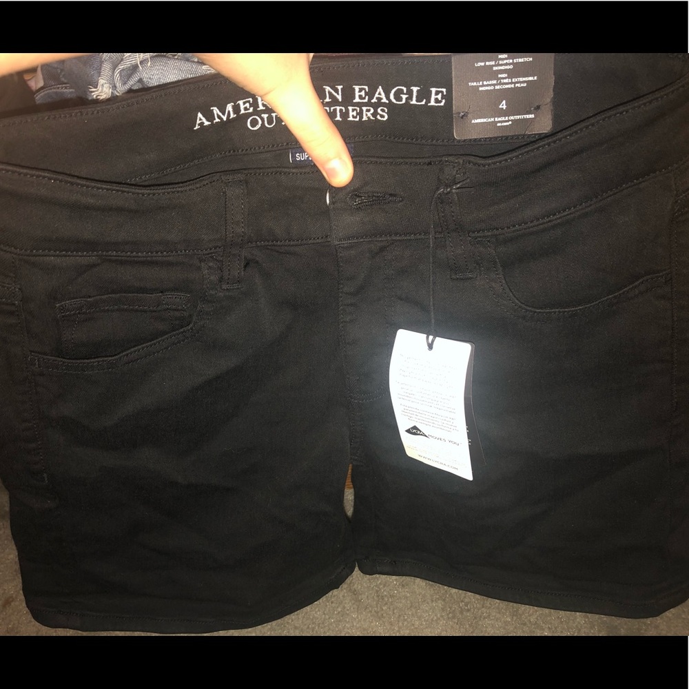 Black American eagle never worn shorts